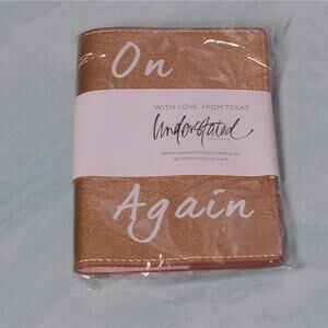 Understated Leather On the Road Again Travel Set (Passport Cover and Tag) - NWT